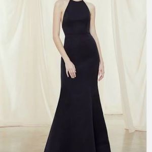 Amsale Caroline Bridesmaid dress - black size 6 - never worn - NWT